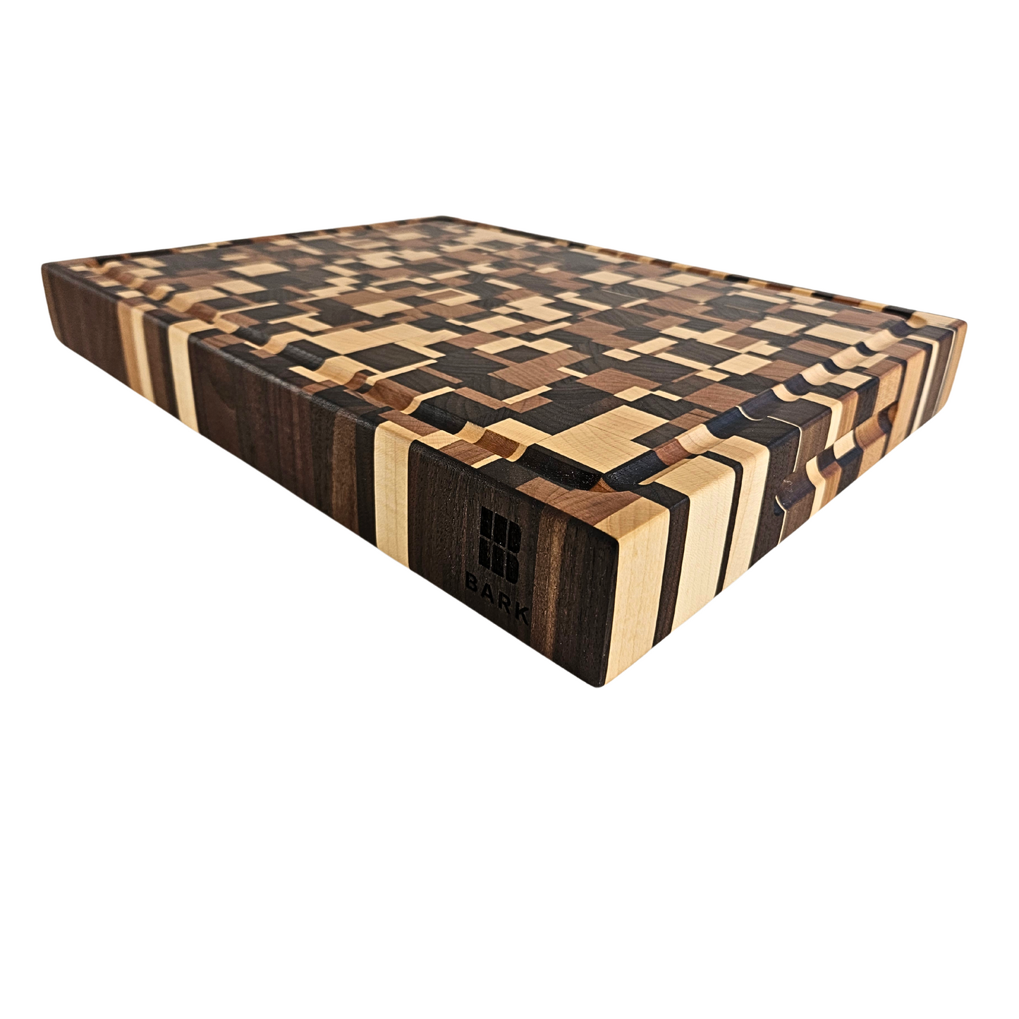 Walnut Maple Cherry 'Chaos' Butcher Block