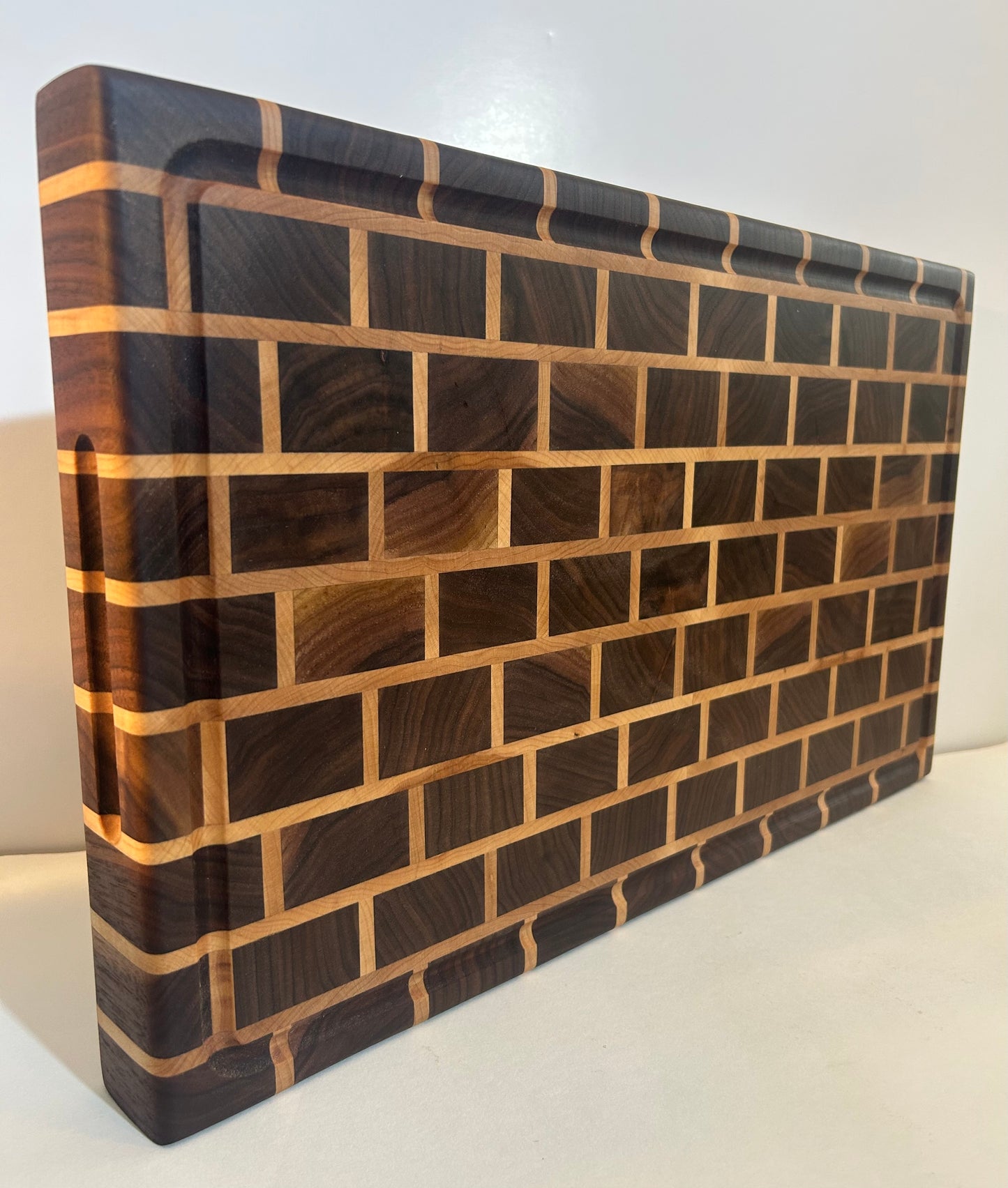 Walnut Maple Brick Butcher Block