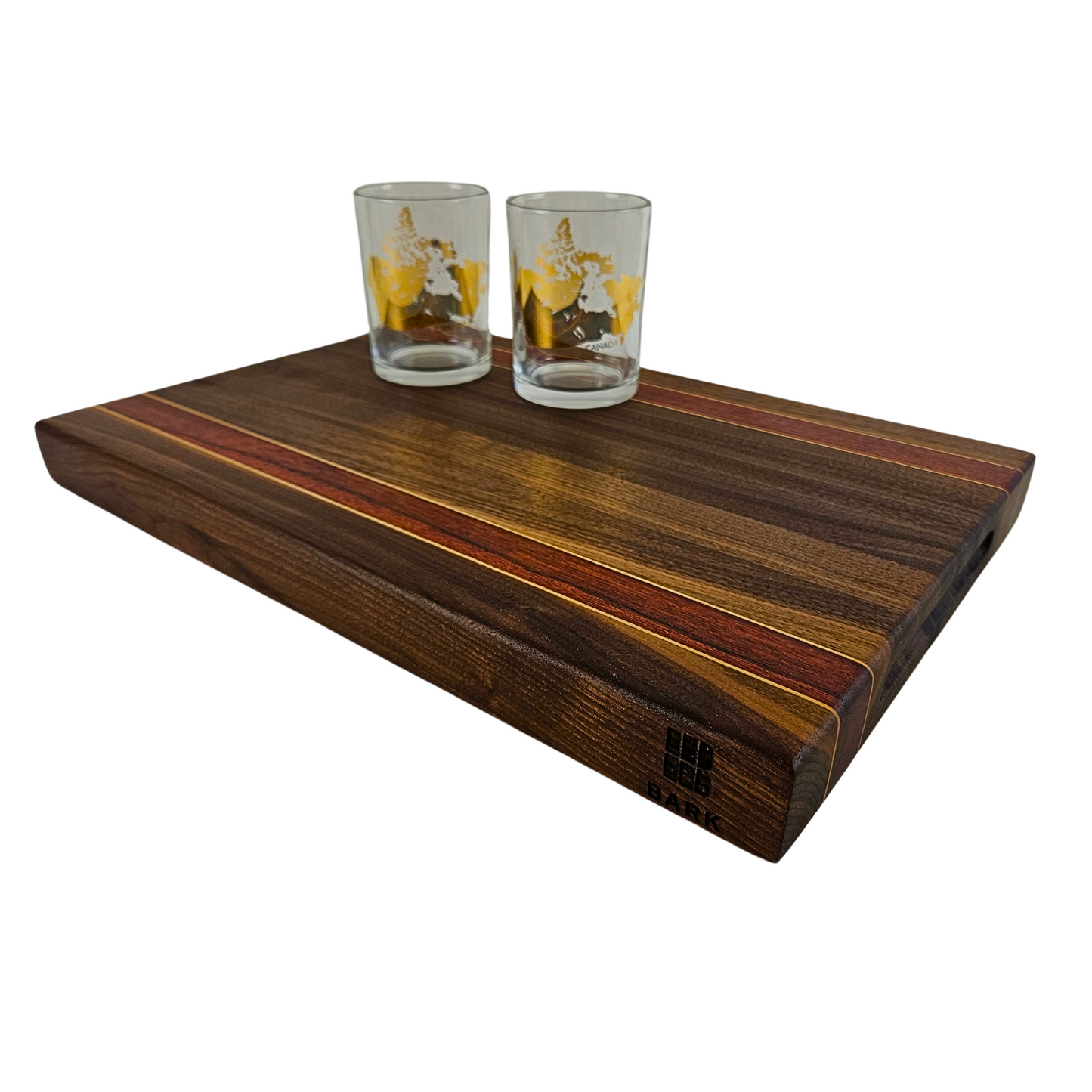 Walnut Bloodwood Maple Cutting Board